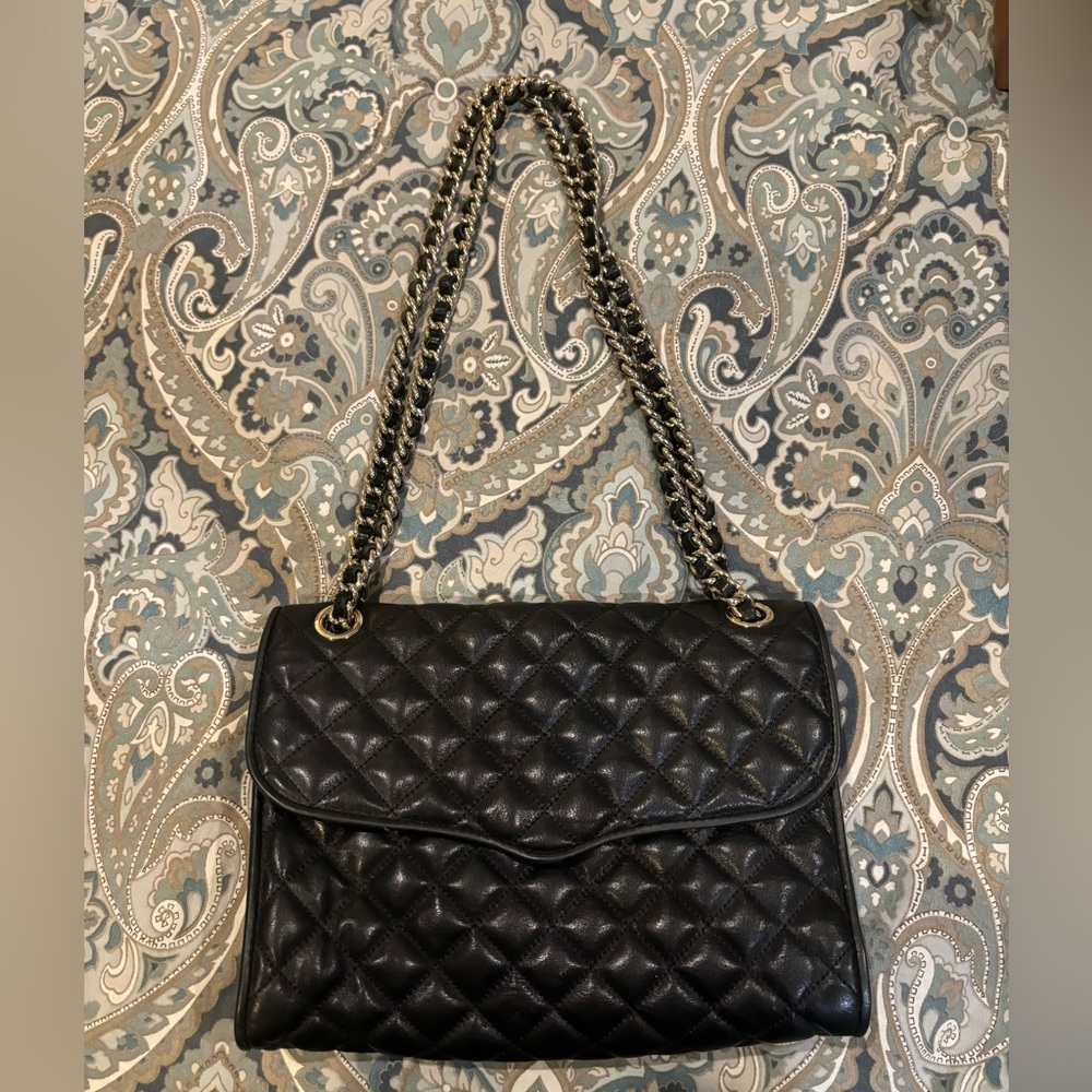Rebecca Minkhoff A Quilted Affair Convertible Handbag EUC